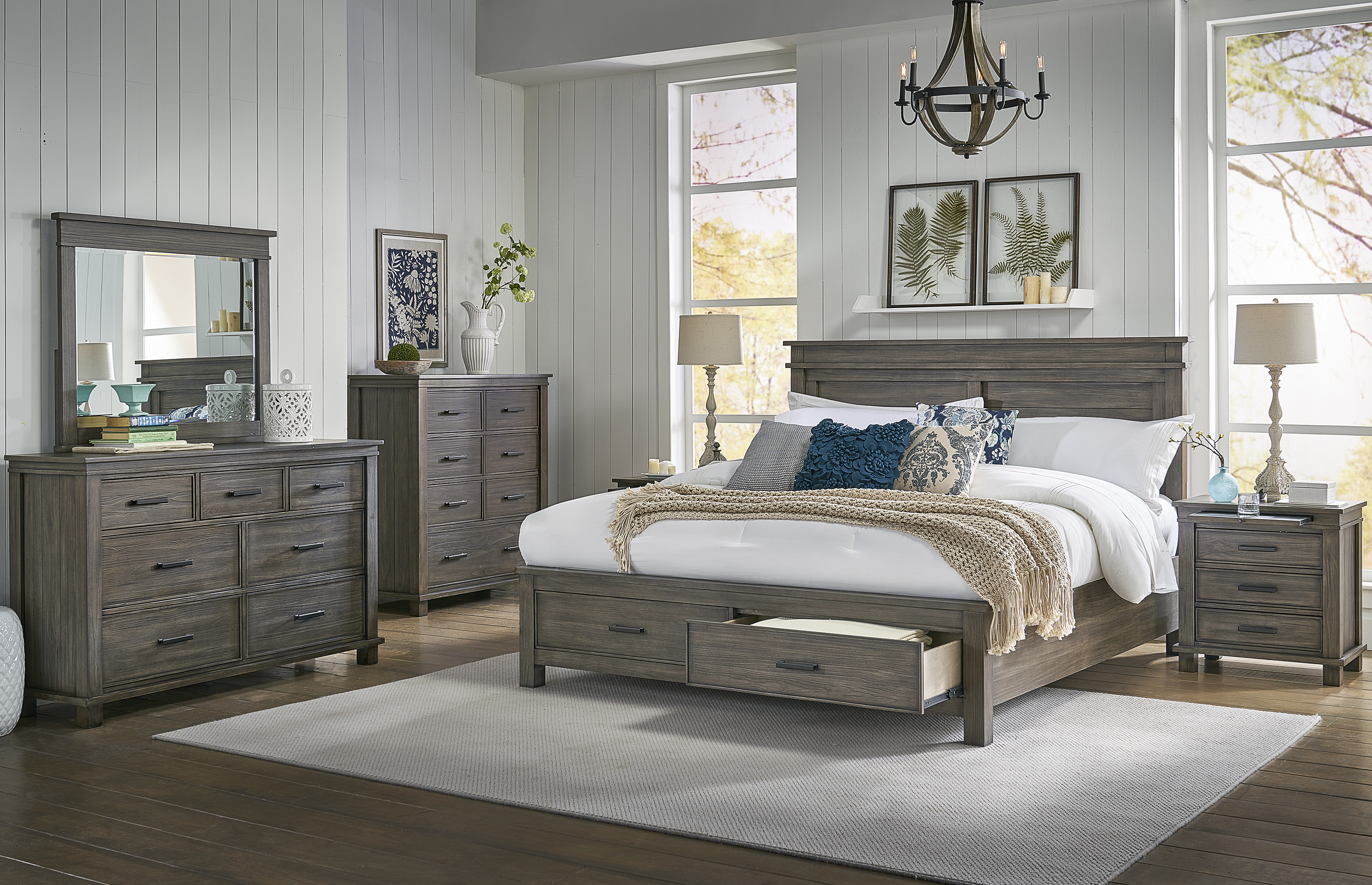 Mountain-inspired bedroom furniture